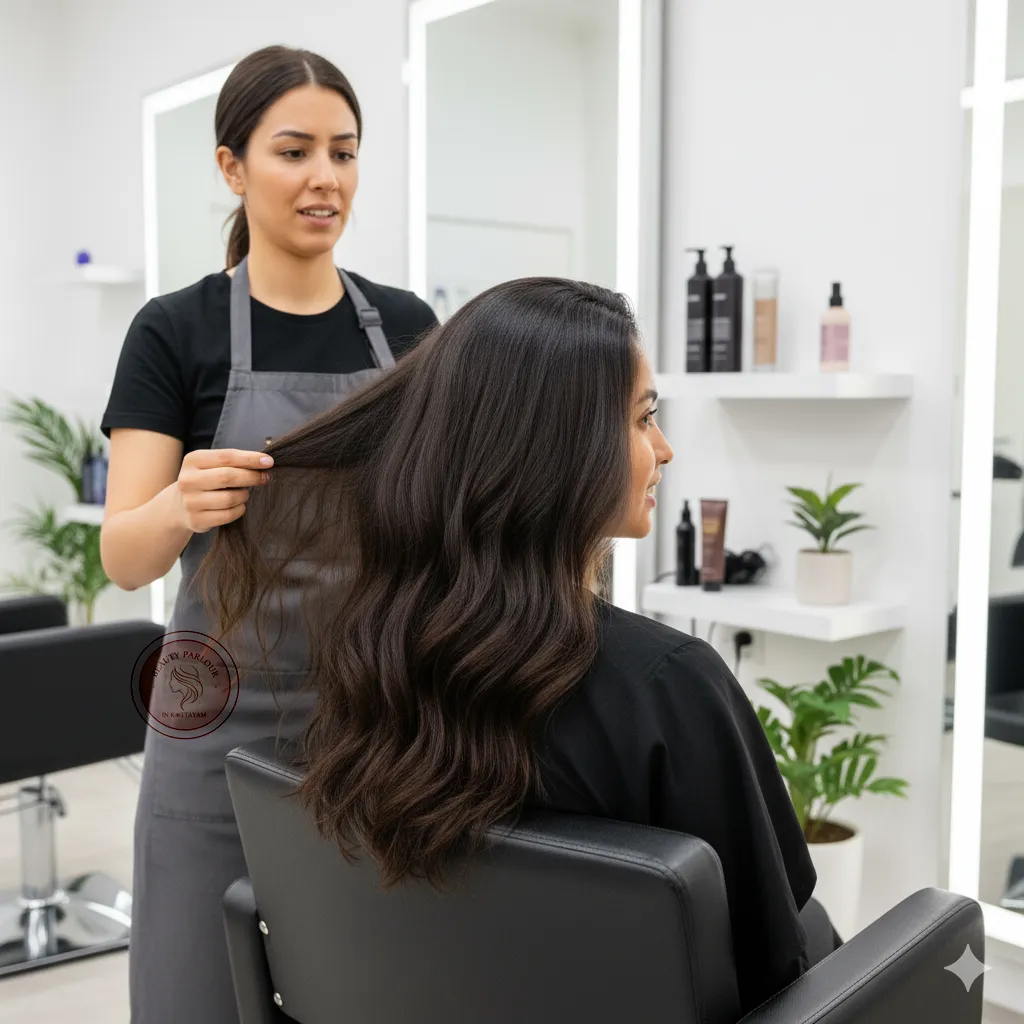 After Hair Botox Treatment