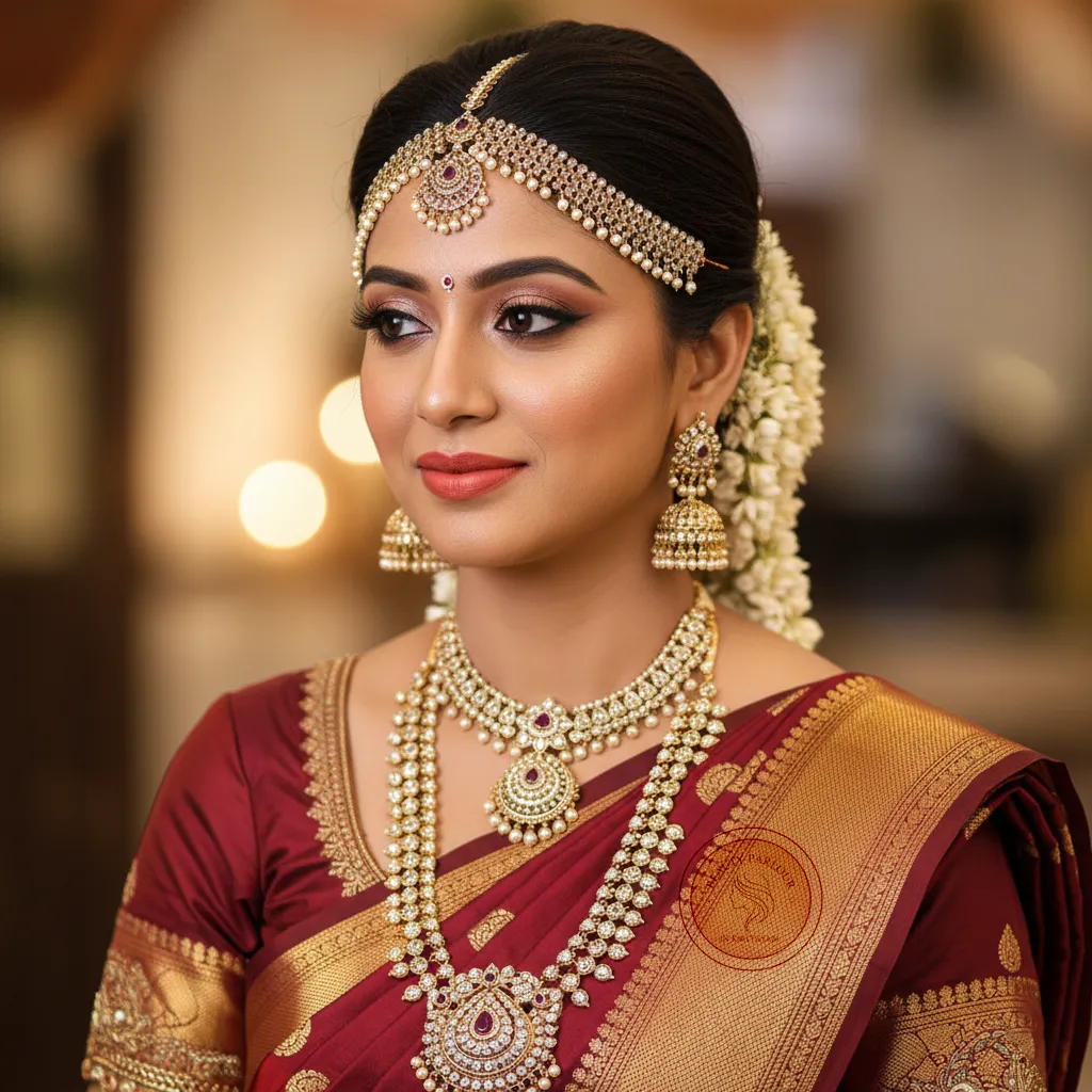 Bridal makeup for dusky skin tone
