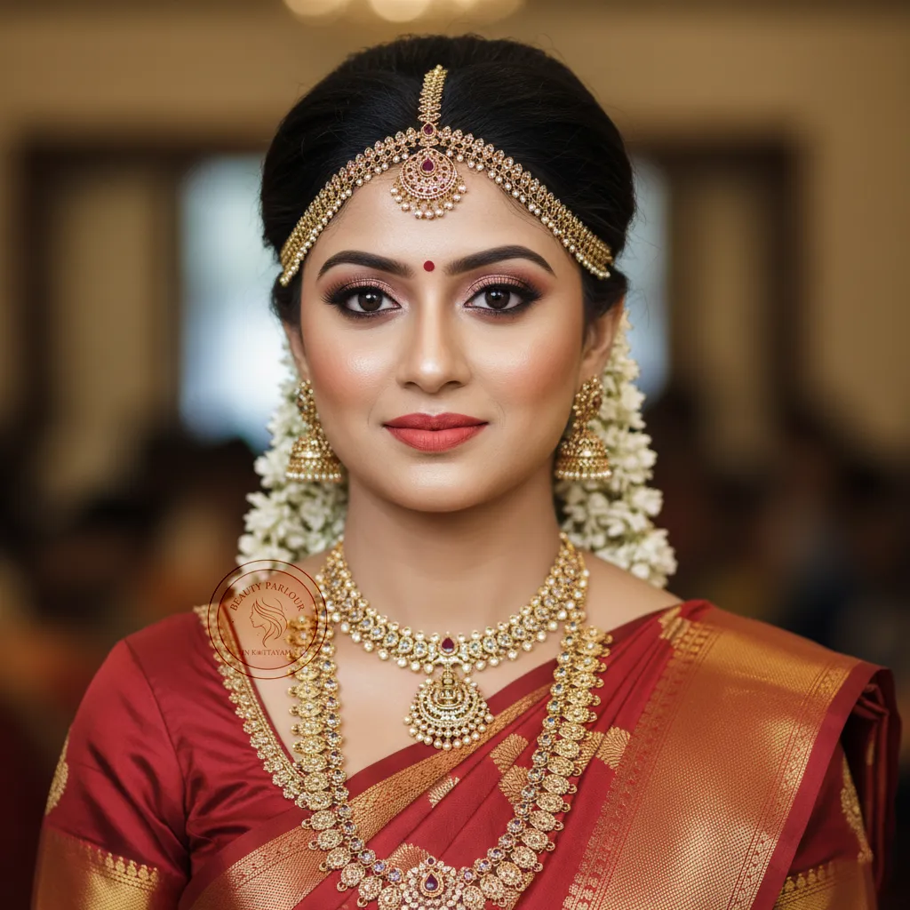 Indian bride with wheatish complexion