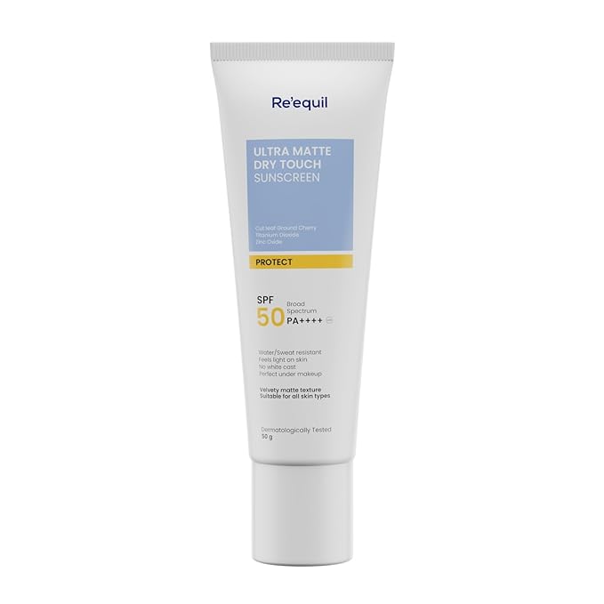 Re’equil Ultra Matte Dry Touch Sunscreen SPF 50 PA+++
