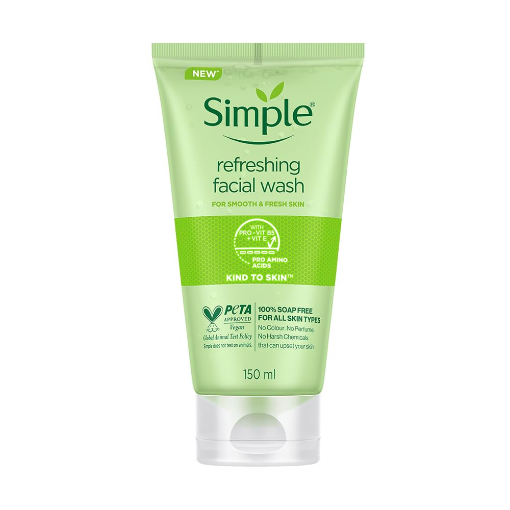 Simple Refreshing Facial Wash Gel