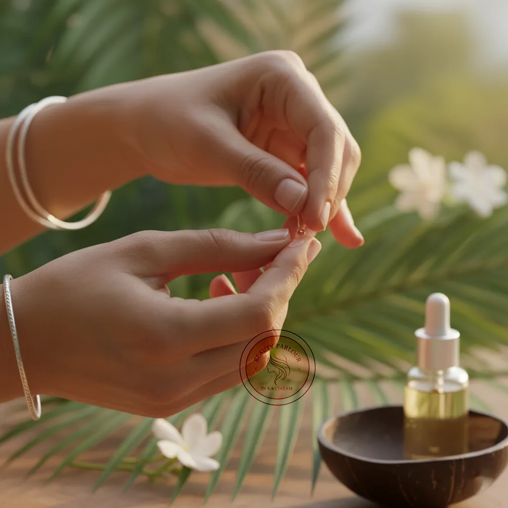 cuticle oil massage