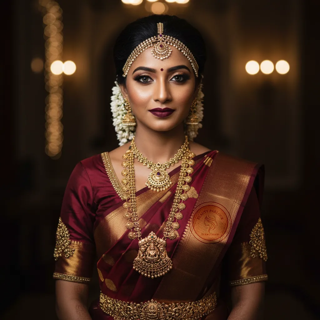 dusky South Indian bride