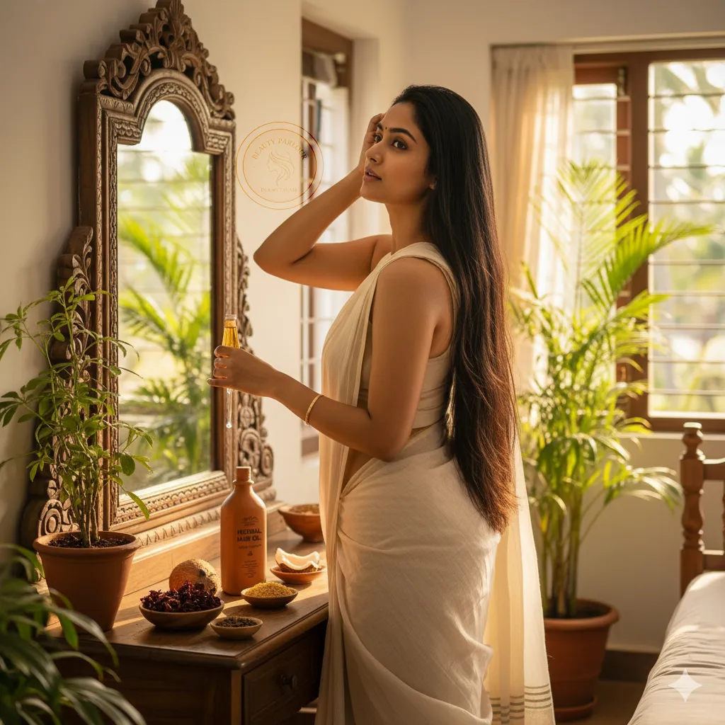 hair care routine kerala