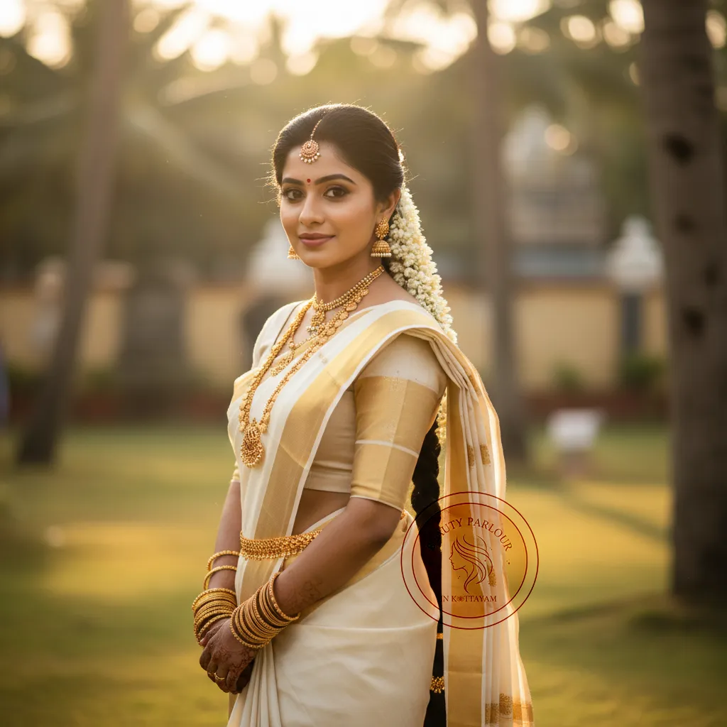 Kerala Bridal Makeup Trends 2025 : Skin-First Bridal Makeup & Waterproof Techniques