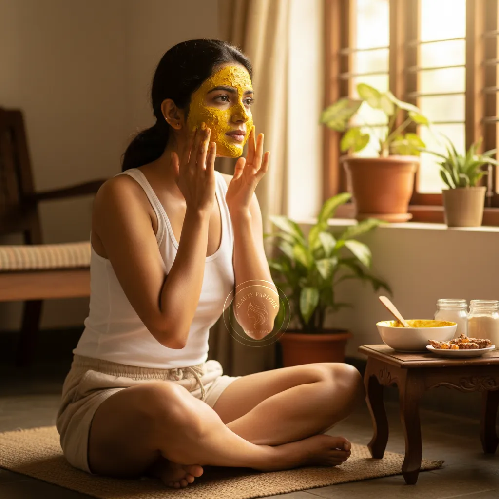 turmeric mask kerala
