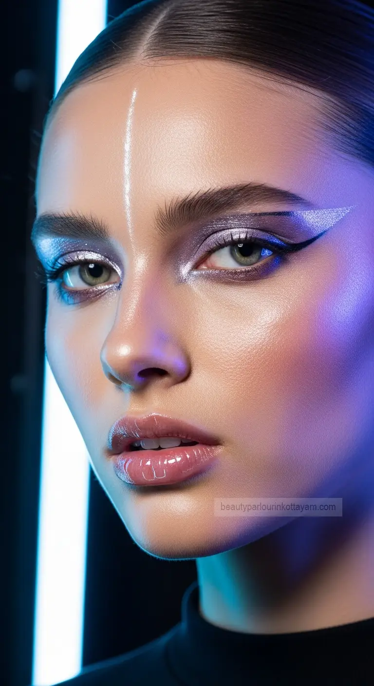 futuristic makeup look futuristic makeup look