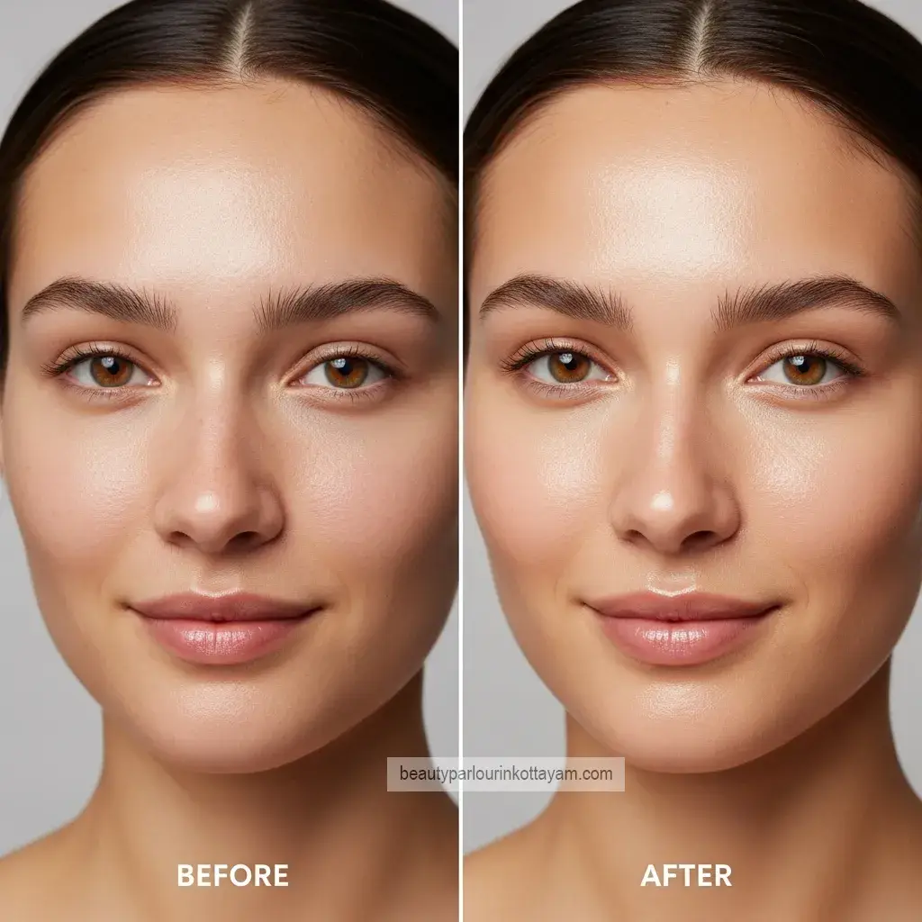 glowing skin results glowing skin results