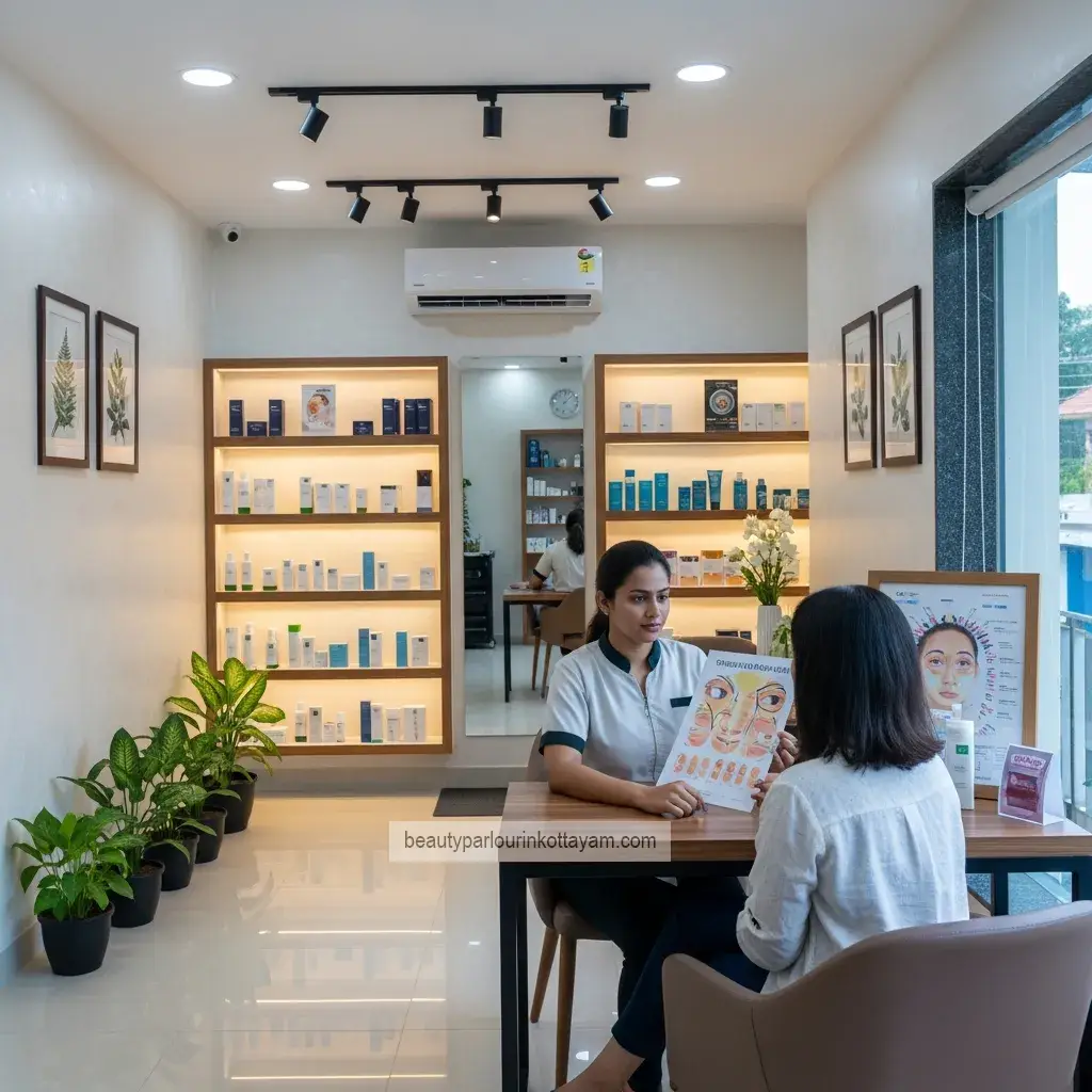 modern beauty salon in Kottayam modern beauty salon in Kottayam