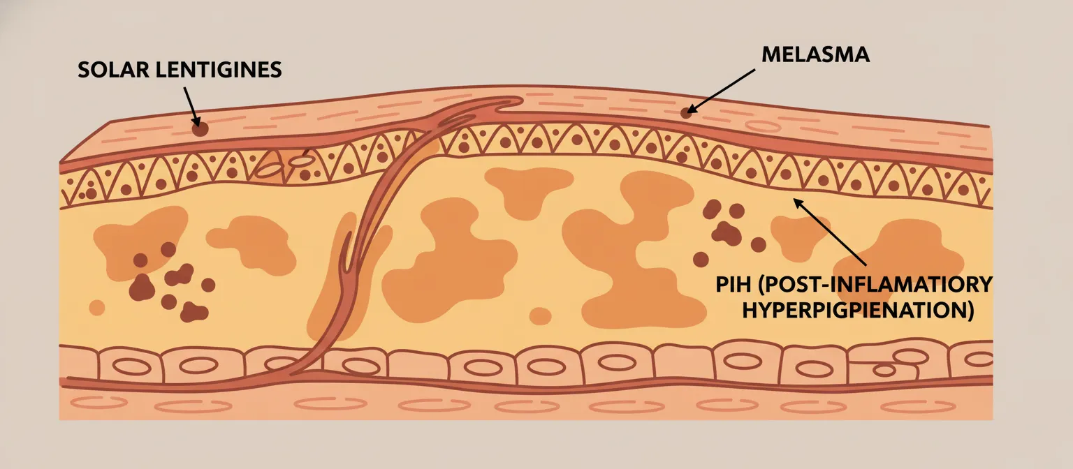 pigmentation types in Indian skin